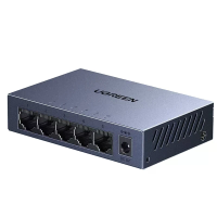 UGREEN CM633 Gigabit Ethernet Switch 5 Poort Hub Ethernet 10/100/1000Mbps Switch RJ45 voor Kantoor en Thuis Plug & Play