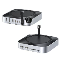 UGREEN CM841 65847 voor Mac Mini 11 in 1 Docking Station met M.2 NVMe SSD slot 10Gbps USB A Hub 3.5MM SD TF Kaartlezer E