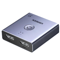 UGREEN HD2.0 Bidirectionele Schakelaar 2 In 1 Uit 4K60Hz 2K120Hz 1080P240Hz Eentje knop schakelaar voor TV Xbox SeriesX
