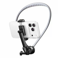 UGREEN LP1018 Universele Nechsteun Houder 360° Draaiing voor Smartphones Actiecamera's DJI Pocket 3 First Person POV Vlo