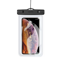 Ugreen LP186 IPX8 Waterproof Mobile Phone Case 0.2Mm Slim Clear Bag Sensitive Touch Control Protective Case for below 7.