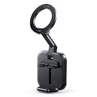 Ugreen LP899 Mobiele Telefoon Magnetische Houder Klem voor Reizen Dubbel laags Sterke Magnetische Ring Ontwerp 720° Hori