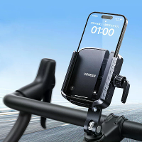 UGREEN LP934 Fietstelefoonhouder 360° draaibare schokbestendige stuurpensteun met snelontgrendelknop voor smartphones ti