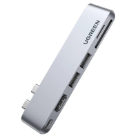 Ugreen MacBook Pro 6 in 2 USB C hub adapter usb hub