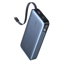 Ugreen PB550 67W 72Wh 20000mAh Digitale Weergave Krachtbank met Geïntegreerde Type C Kabel Extern Batterij Voedingsbron