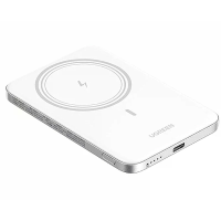 Ugreen PB580 20W 19.6Wh 5000mAh Slank magnetisch draadloze powerbank Externe batterij stroomvoorziening met 1 invoer & 2