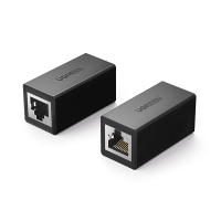 UGREEN RJ45 connectornetwerk Ethernet extenderverlenging voor Cat6 Cat5e Ethernet kabeladapter Gigabit Vrouw naar Vrouw