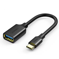 Ugreen US154 Type C mannelijke naar USB3.0 Vrouwelijke OTG adapterkabel voor telefoon laptop tablet U schijf