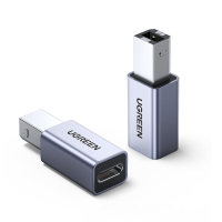 Ugreen USB2.0 Printeradapter USB C Naar USB Printer Adapter Voor Hard Drive Base Fax Machine Scanner USB 2.0 Data Printe