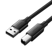 Ugreen USB2.0 Printerkabel USB2.0B mannelijk naar mannelijk vernikkelde USB 2.0 Kabelprinteradapter voor Canon Epson HP