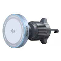 Ugreen W758 25W Magnetische Snellader voor Draadloze Opladen Snelle Draadloze Magneet Autohouder voor Telefoons 360° Dra