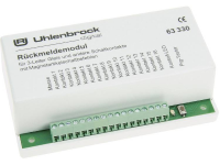 Uhlenbrock 63330 Terugmeldingsmodule Voor 3 Railssystemen