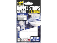 Uhu 45380 Dubbelzijdige Tape Uhu Wit (l X B) 31 Mm X 26 Mm 16 Stuks
