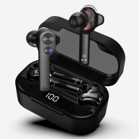 UiiSii TWS808 TWS Oortelefoon bluetooth V5.0 Dual 6 mm dynamische driver Stereo 600 mAh LED batterijweergave HD Call Tou