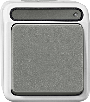 Schneider Electric MEG3106 8029 AquaStar Compleet Uitschakelaar, Wisselschakelaar, Controleschakelaar Spatwaterdicht Lichtgrijs 1 stuks