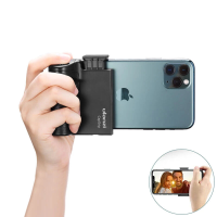 Ulanzi CapGrip Draadloze Bluetooth Smartphone Selfie Booster Handgreep Telefoonstabilisator Stand Holder Ontspanknop met