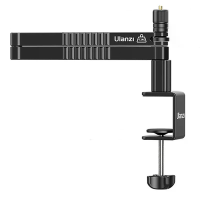 Ulanzi LS26 Laag Niveau Microfoonstandaard Desktop Microfoon Boom Arm Verstelbare Klem Clip Ondersteuning Multi hoekige
