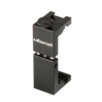 Ulanzi ST 02S Aluminum Rotate Vertical Horizontal Phone Holder Clamp Clip with Cold Shoe Mount