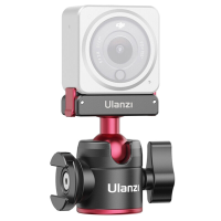 Ulanzi U 180 Verstelbare Magnetische Statief Balhoofd Gimbal met Koude Schoen 1/4 inch Schroef Poort voor DJI Osmo Actio