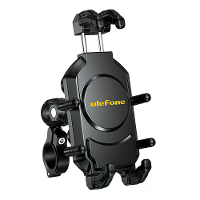 Ulefone AM01 AM02 Motorfiets Telefoonhouder 360° Draai Vibration Dempers Hogesnelheidsvergrendeling Antidiefstal Schroef