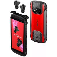 Ulefone Armor 15 Ingebouwde TWS oordopjes Helio G35 6GB 128GB 5,45 inch 60Hz Dubbele Speakers NFC 6600mAh Android 12 IP6