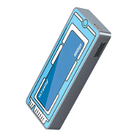 ULT UNITE USB4 40Gbps M.2 NVMe SSD Behuizing Aluminium Externe Harde Schijf Behuizing Compatibel met Thunderbolt 4/3 voo