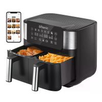 Ultenic K20 Dual Zone Air Fryer Online Recepten 8L Grote Capaciteit Sync Finish Functie