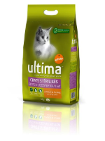 Ultima Kat Sterilised Kip Kattenvoer 3 Kg