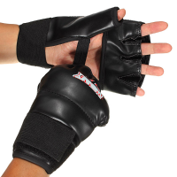Ultimate Fight Mitts Half Finger Fitness Boxing Gloves Punch Bag