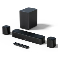 Ultimea Aura A30 250W 5.1CH Soundbar bluetooth Soundbar 6 Bestuurders BassMX SurroundX Technologie 121 Vooraf ingestelde