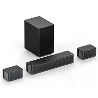 ULTIMEA Poseidon M4T 5.1CH Dolby Atmos Soundbar 450W bluetooth Soundbar met 5.25 Inch draadloze subwoofer 2 achterste su