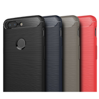 Ultra Thin Carbon Fibre Drop resistance Soft Silicone TPU Back Case For OnePlus 5T