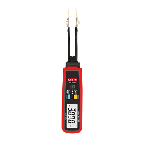 UNI T UT116A SMD Tester Meter Multimeter Draaibare Pincet 3000 Tellingen Weerstand Capaciteit LED Diode Continuïteit Gel