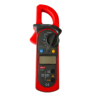 Uni T Ut202 Lcd Digital Clamp Multimeter Ohm Ac Current Ac/dc Volt Dmm