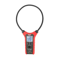 UNI T UT281D Digitale Flexibele Stroomtang True RMS 6000A AC Rogowski spirale Tester 550mm Flex kern 6000 waarden
