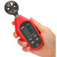 Uni T Ut363 Mini Digital Wind Speed Meter Pocket Anemometer Speed Temperature Tester Thermometer