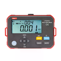 UNI T UT620C+ Plus Micro Ohmmeter 0,001mΩ tot 300,0kΩ 1A Stroom Vier Draad Meting USB Gegevensoverdracht Oplaadbare Batt