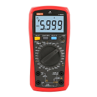 UNI T UT890D + Ware RMS Digitale multimeter Handmatige bereik AC DC stroomspanningsfrequentie capaciteitstester met acht
