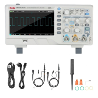 UNI T UTD2102e PLUS Digitale oscilloscoop met 7 inch LCD scherm Scopemeter met 100 MHz bandbreedte 2 kanalen 500MS / S R