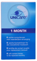 Unicare 1 Month 6 Zachte Contactlenzen   1.00