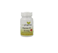 Unipharma Vitamine D3 25mcg Capsules