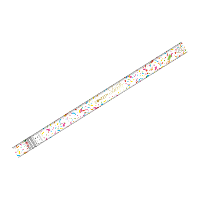 Party confetti shooters   confettikanon   gekleurd   papier   80cm