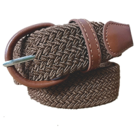 Unisex Mens Women Stretch Elastic Belt Fashion Alloy Pin Buckle Belt Waistband Pants Strip