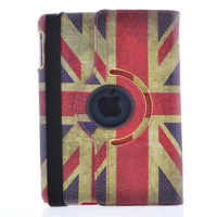 United Kingdom Flag Grain Pattern Protector Case Cover For Ipad Air