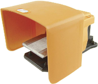 Univer AM 5004 Voetpedaal voor pneumatische functie: 5/2 of 3/2 weg   bi stabiel (Pedal Pedal). Aansluiting: G1/4