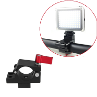 Universal 25mm Tube Clamp Clip Holder Mount Bracket With 1/4 Screw Hot Shoe For Dji Ronin M Feiyu