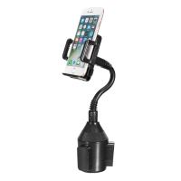 Universal 360° Rotatable Adjustable Car Cup Phone Holder Stand Mount For Xiaomi Huawei