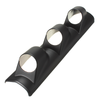 Universal 52mm Gauge A Pillar Pod Three Holes Curved Instrument Rack