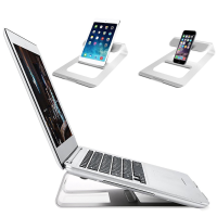 Universal Aluminum Alloy Heat Dissipation Laptop Stand Tablet Holder For Macbook Ipad & Iphone