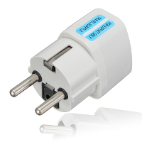 Universal AU US UK to EU Europe Plug AC 250V Power Travel Adapter